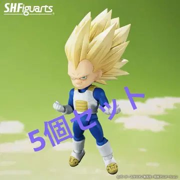S.H.Figuarts 슈퍼 사이어인 3 베지터(미니)-DAIMA- 5개
