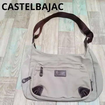 CASTELBAJAC 까스텔바작 숄더백 나일론 가죽