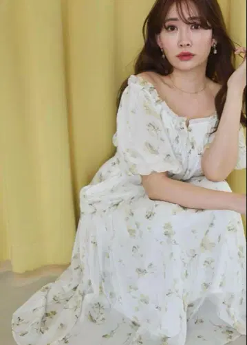 herlipto Belle Jardin Chiffon Dress M