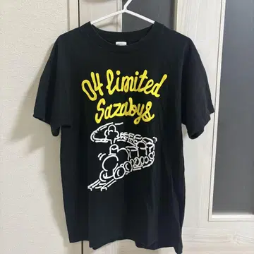 04 Limited Sazabys 티셔츠 M 블랙