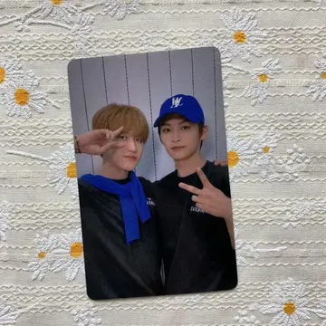 StrayKids 리노 창빈 유닛 특전 미니 팬미팅 트레이딩 카드