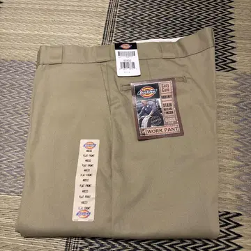 미사용 새상품 Dickies/디키즈 874 클래식 핏 카키 40x32