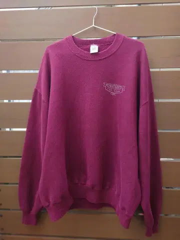 90s Jerzees XL 맨투맨 USA 구제 의류 보라색 가지색 빈티지
