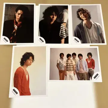 ARASHI 5장 세트 공식 사진 마츠모토 준 truth