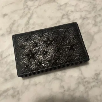 [ 가격 인하 협상 가능 ] JIMMY CHOO 가죽 카드 케이스