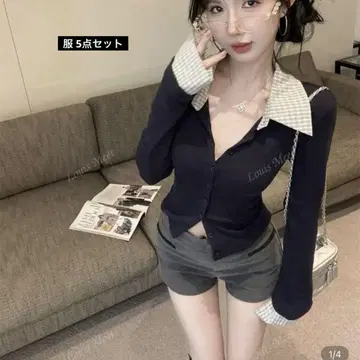 SHEIN 5세트 긴팔 반팔 겨울 의류 가을/겨울 한국