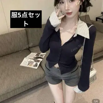 SHEIN 5세트 긴팔 반팔 겨울 의류 가을/겨울 한국