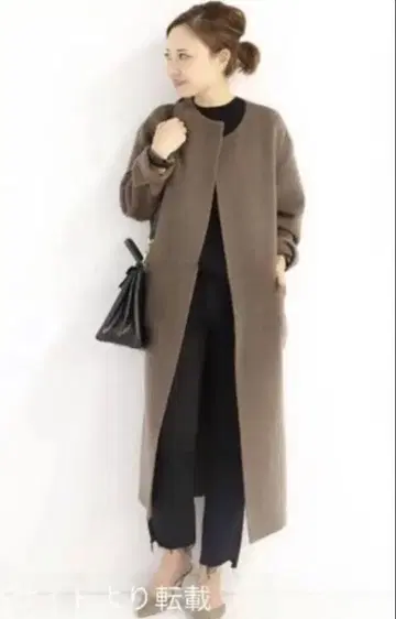 새상품급 Deuxieme Classe victorian 리버 노카라 코트