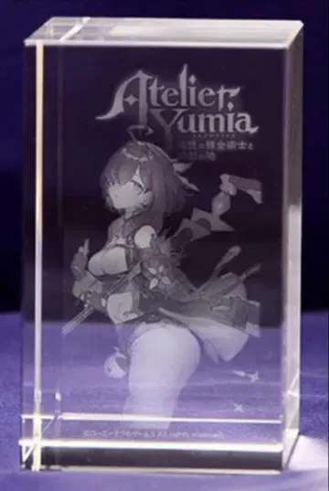 유미아의 아틀리에 ~추억의 연금술사와 환창의 땅~ 3D 크리스탈 유미아