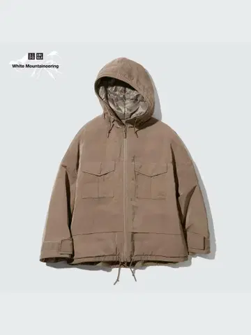White Mountaineering x UNIQLO 다운 M 사이즈