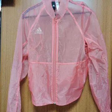 adidas 핑크 집업 자켓 L