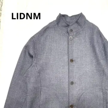 LIDNM 그레이 테일러드 자켓 울 혼방