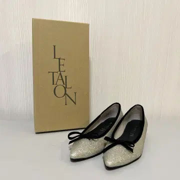 LE TALON 골드 리본 발레 슈즈