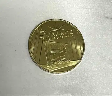 [ 새상품 ] 오사카 간사이 박람회 프랑스관 기념 코인