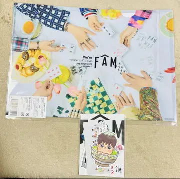 timelesz FAM 클리어 파일 스티커 시즈오카 타임리스