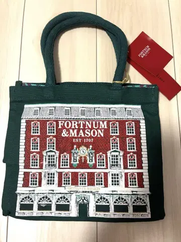 미사용 새상품 FORTNUM & MASON 크리스마스 한정판 토트백 1개
