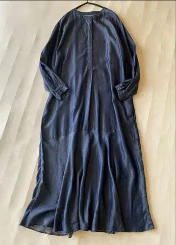 어반 리서치 F by ROSSO 밴드 카라 데님 원피스