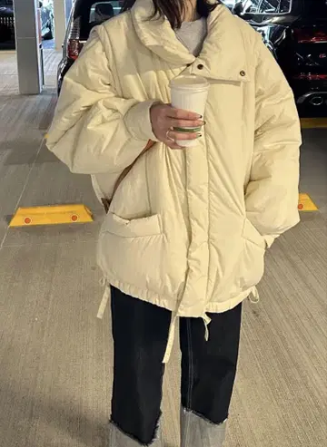 mideal 패딩 블루종