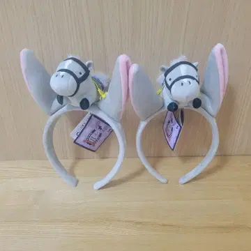 [극 레어] 서러브레드 컬렉션 마스코트 포함 머리띠 2개