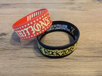 ONE OK ROCK 러버 밴드 2세트 2018년 투어 굿즈