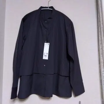 UNIQLO +J 수피마 코튼 셔츠 자켓 M 그레이