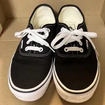 Vans Authentic 스니커즈 블랙 24cm