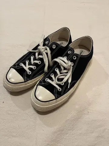 컨버스 척테일러 CT70 블랙 UK8.5 JP26.5