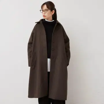 리브라 울 블렌드 스텐카라 코트