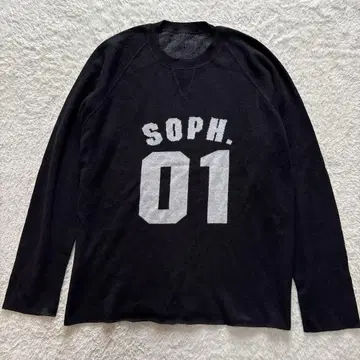 루시앙페라피네 x SOPH. 캐시미어 혼방 니트 넘버링