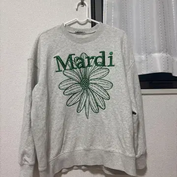 Mardi 꽃무늬 프린트 맨투맨