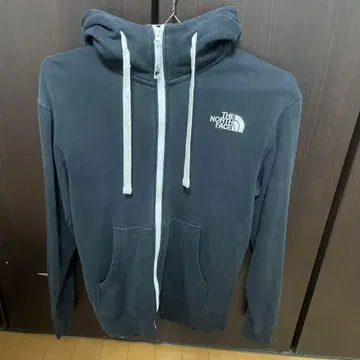 THE NORTH FACE 지퍼 후드티 블랙 S 사이즈