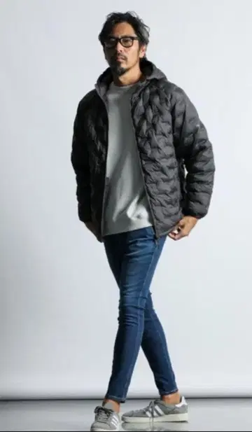 더퍼 패딩 자켓 L