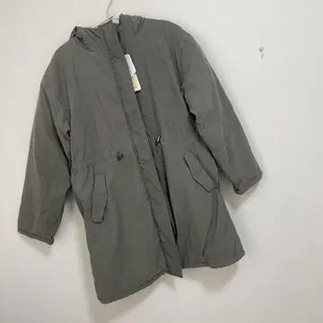 NAVY miliCo 밀리코 후드 부착 보아 안감 모즈 코트