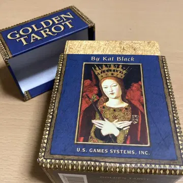 GOLDEN TAROT Kat Black 타로 카드