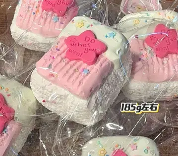 새상품 별 도톰 쿠키 샌드 스퀴즈 쪼물쪼물