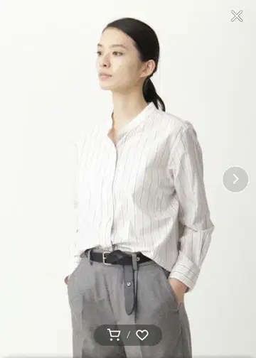 MARGARET HOWELL COTTON SILK 블라우스