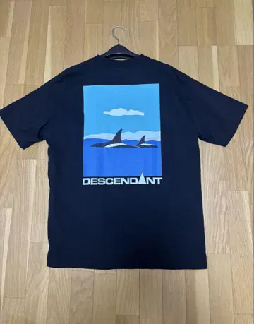 DESCENDANT 블랙 T셔츠 사이즈 M