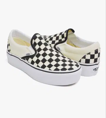 VANS 반스 통굽 슬립온 체커 패턴