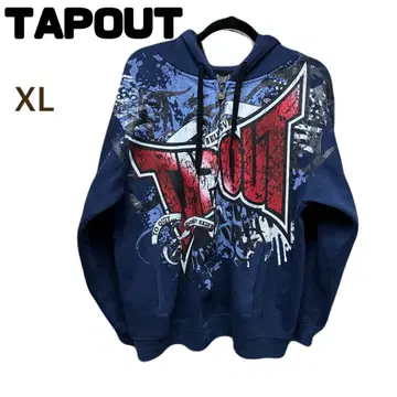 TAPOUT XL 풀 집업 후드티
