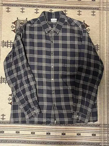 steven alan 체크 무늬 긴팔 셔츠 M
