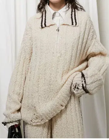 PRANK PROJECT 폴로넥 니트