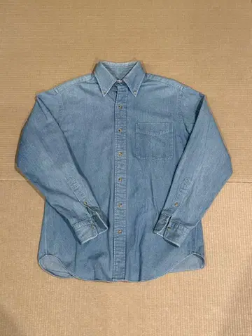 MOAT 90s DENIM SHIRT Light Indigo S