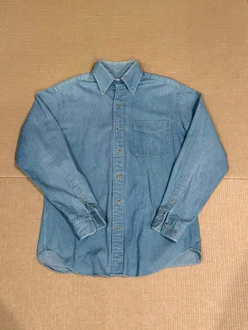 MOAT 90s DENIM SHIRT Light Indigo S