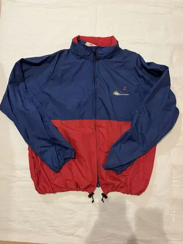 나일론 자켓 L 사이즈 네이비/레드 Wear Guard