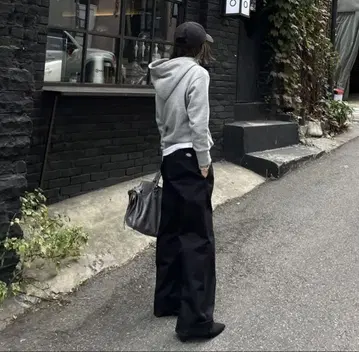 ok.soon x dickies 와이드 치노 팬츠 (블랙) M