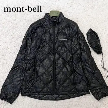 새상품급 몽벨 스페리오 다운 자켓 이너다운 퀼팅 블랙 L