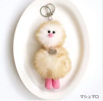 Cosymosy 코지모지 미니 버드 키링 마쉬멜로우