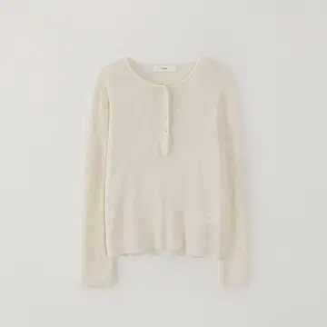 ohotoro Ribbed Button Knit