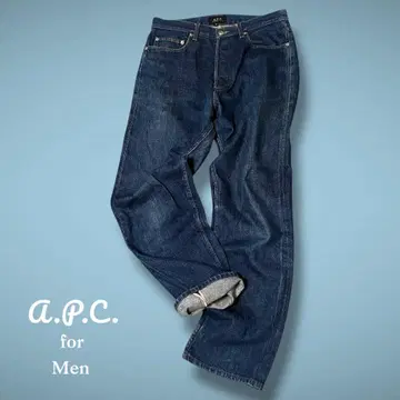 [ 레어 ] 아페쎄 A.P.C. 버튼 플라이 데님 빨간 귀 셀비지 31