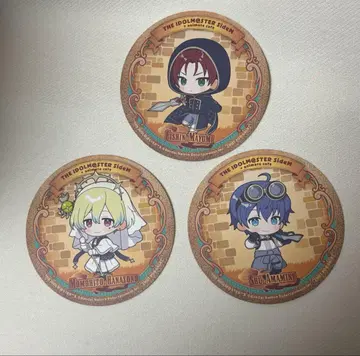 아이돌 마스터 SideM 애니카페 코스터 C.FIRST 세트